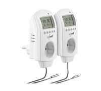 Revolt 2 thermostats numériques pour chauffage et climatiseur avec capteur filaire