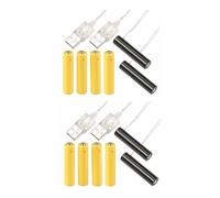 Revolt 4 adaptateurs USB avec piles factices AAA pour alimentation continue