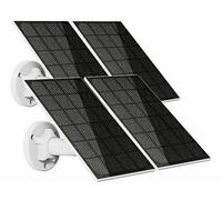 : 4 panneaux solaires universels 3 W pour caméra IP avec port USB-C