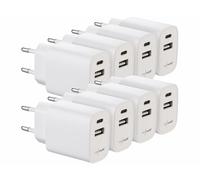 Revolt 8 chargeurs secteur USB-A / USB-C 10 W