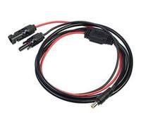 : Adaptateur pour panneau solaire avec fiche MC4 vers fiche creuse 8 mm