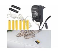 Adaptateur secteur universel avec piles factices AAA pour alimentation continue [revolt]