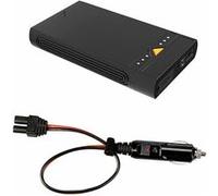 : Batterie d'appoint USB 15300 mAh avec fonction aide au démarrage et lumière LED