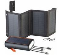 Batterie de Secours 30.000 mAh PB-200.k + Chargeur Solaire 10 W [revolt]