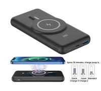 Revolt Batterie nomade 10000 mAh compatible Qi et MagSafe PB-170