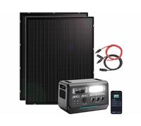 Revolt Batterie nomade 2048 Wh HSG-2048 avec 2 panneaux solaires 215 W et câbles