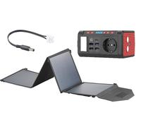 Revolt Batterie nomade 24 Ah avec panneau solaire pliable 50 W