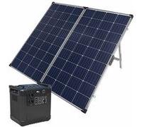 Revolt : Batterie nomade 455 Ah avec panneau solaire pliable 260 W