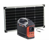 Revolt Batterie nomade avec panneau solaire 60 W, 155 Wh