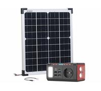 Revolt Batterie nomade et convertisseur solaire HSG-240 avec panneau solaire et câble