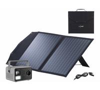 Revolt Batterie nomade HSG-640 avec panneau solaire 50 W - 222 Wh
