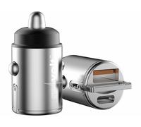revolt Chargeur Allume-Cigare USB-A/USB-C avec Power Delivery Jusqu’à 65 W