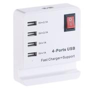 Revolt Chargeur multi USB avec interrupteur