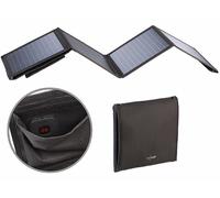 Revolt Chargeur solaire pliable 24 W avec 2 ports USB-A / USB-C