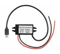 Revolt Convertisseur DC/DC 12 V / 24 V vers 5 V connecteur USB-C mâle