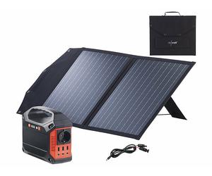 Revolt Convertisseur solaire & batterie nomade 42 Ah - avec Panneau 50 W pliable