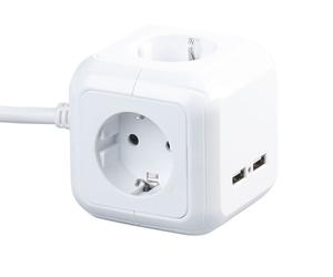 Revolt Cube multiprise 4 prises et 2 ports USB