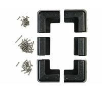 Kit de fixation pour panneau solaire en ABS - coloris noir [revolt]