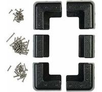 Kit de fixation pour panneau solaire en ABS - coloris noir [revolt]