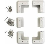 Revolt – Kit de fixation pour panneau solaire – ABS – coloris gris