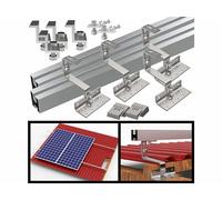 Revolt Kit de montage de toit pour 1 panneau solaire