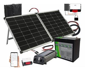 Revolt Kit panneau solaire 240 W avec régulateur MPPT-90.app, batterie et convertisseur