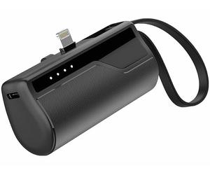 Revolt Mini batterie d'appoint Lightning 4500 mAh PB-275 avec câble de chargement intégré