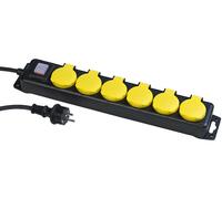 Revolt Multiprise d'extérieur étanche 6 prises