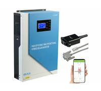 Onduleur hybride solaire 5500 W SHI-5500 avec régulateur MPPT et module wifi [revolt]