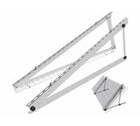 Revolt Support réglable en aluminium pour panneau solaire jusqu’à 118 cm de largeur