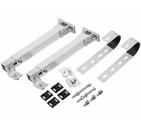 Revolt Supports de balcon pour panneaux solaires - argenté