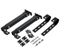 Revolt Supports de balcon pour panneaux solaires - noir