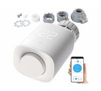 Revolt Tête thermostatique connectée pour radiateur avec écran LCD