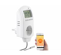 Revolt Thermostat numérique connecté pour chauffage, compatible Amazon Alexa & Assistant Google