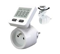 Revolt Wattmètre avec écran pivotant à 180° - jusqu'à 3680 W