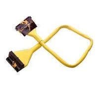 Revoltec - Câble floppy - IDC 34 broches (F) pour IDC 34 broches (F) - 48 cm - rond - jaune Jaune G