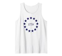 Révolution américaine 13 Colonies 1776 13 étoiles Débardeur