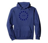 Révolution américaine 13 Colonies 1776 13 étoiles Sweat à Capuche