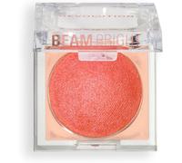 Revolution, Beam Bright Blush, Blush Poudre Facile À Estomper & Modulable, Effet Lumière Pour Joues Radieuses, Végan & Sans Cruauté, Orange Crush