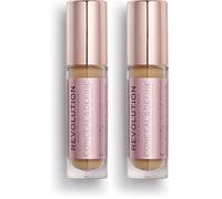 Revolution Beauty, Conceal & Define, Anti-Cernes, C12, 4ml (Lot de 2)