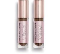 Revolution Beauty, Conceal & Define, Anti-Cernes, C18, 4ml (Lot de 2)