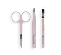 Revolution Beauty London, Kit de maquillage des sourcils, Kit de toilettage des sourcils, 3 pièces