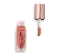 Revolution Beauty, Pout Bomb Gloss Repulpant, Brillance Intense pour des Lèvres Pulpeuses avec Acide Hyaluronique & Peptides, Végan & Sans Cruauté, Kiss Nude