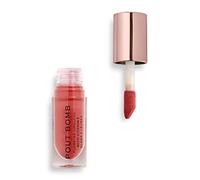 Revolution Beauty, Pout Bomb Gloss Repulpant, Brillance Intense pour des Lèvres Pulpeuses avec Acide Hyaluronique & Peptides, Végan & Sans Cruauté, Peachy Coral