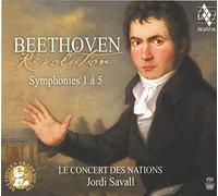 Revolution - Beethoven: Symphonies Nos. 1-5 by Le Concert des Nations [Audio CD]