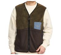 Revolution - Blocked Teddy Vest - Polaire sans manches - XXL - darkgrey