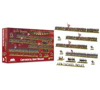 Revolution! - Brigade de l'armée continentale - Miniatures épiques pour poudre noire très détaillée ère de la guerre d'indépendance américaine pour jeu de guerre de table