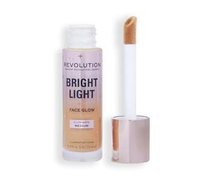 Revolution Bright Light Face Glow, Lueur Éclatante pour le Visage, Teint Lumineux, Illuminate Moyen
