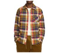 Revolution - Casual Shirt Checked - Chemise - M - dust brown