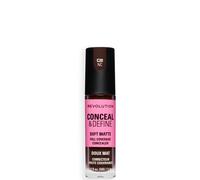 Revolution Conceal and Define Full Coverage Concealer, Anticernes Haute Couvrance Fini Mat Léger, C20NC, 3.4ml